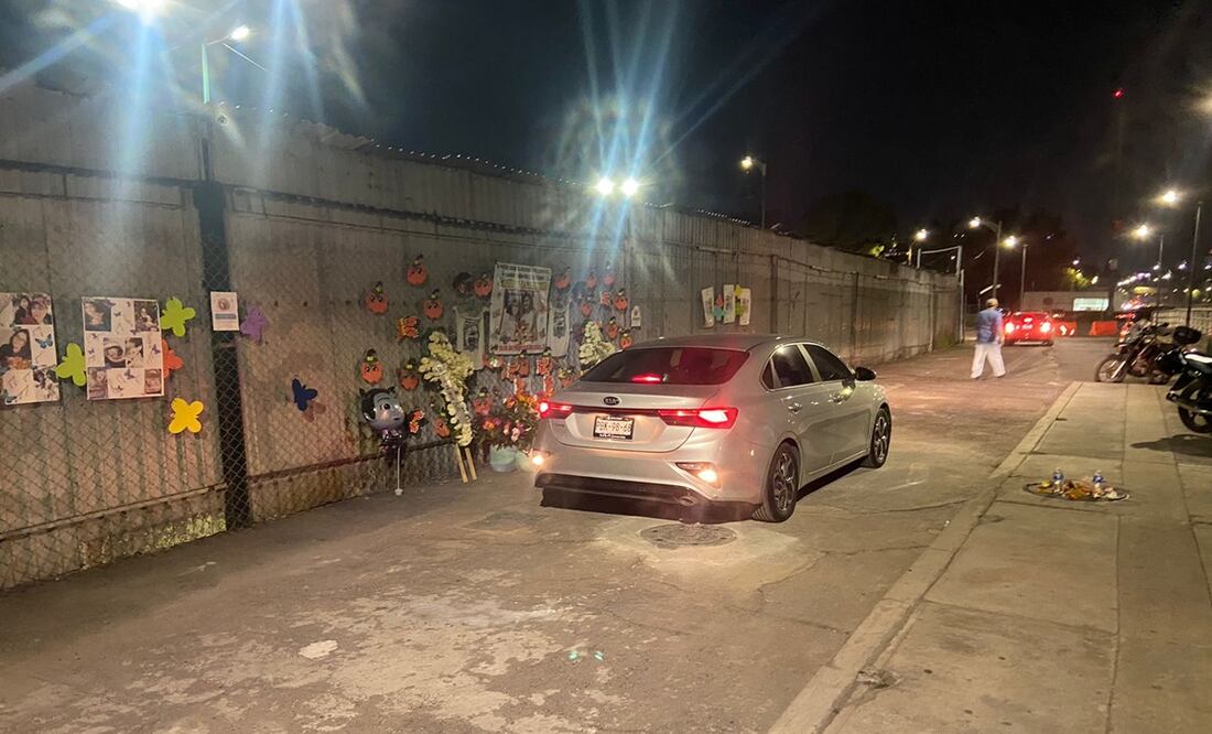 A dos años de la tragedia de las hermanas Esmeralda y Sofía afuera del Palacio de los Deportes, así luce el memorial. Foto: Juan Carlos Williams
