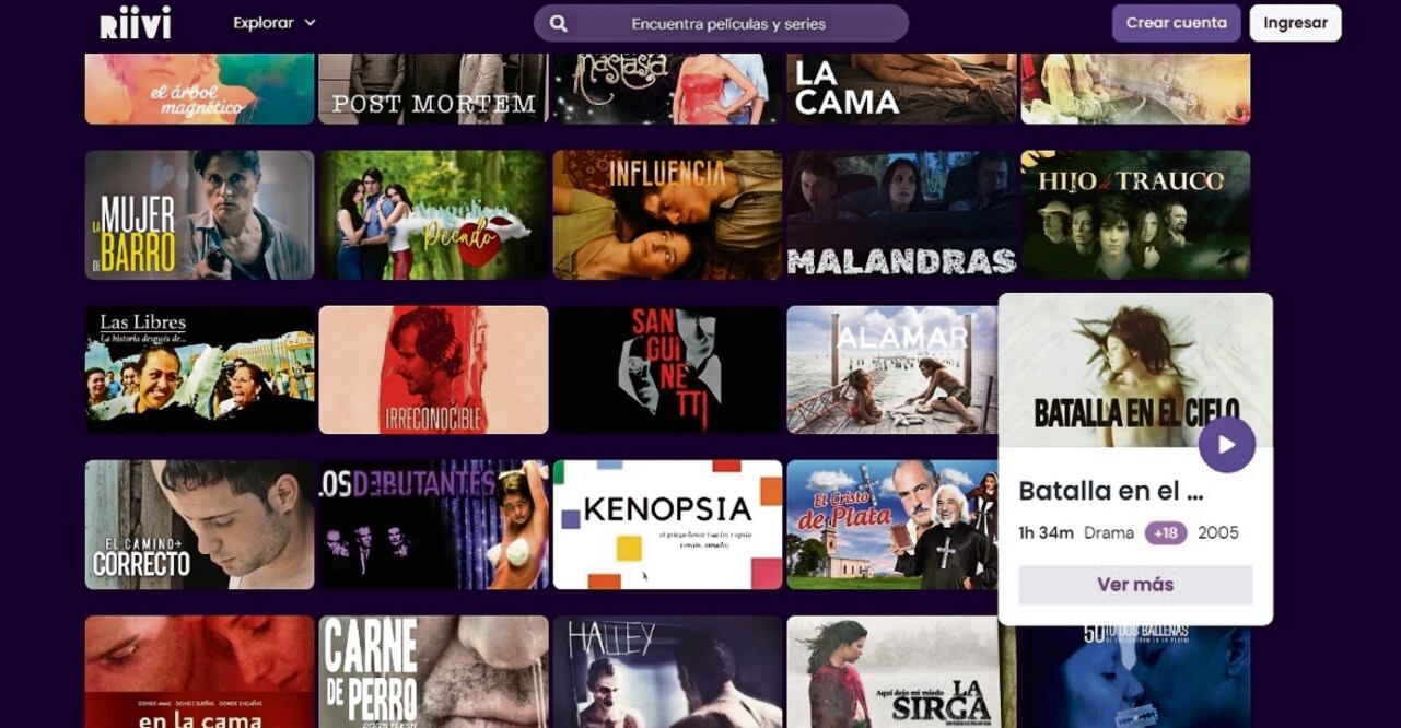 La apuesta de la plataforma que llega a México es acercar los filmes de difícil acceso. Foto: Rilvi