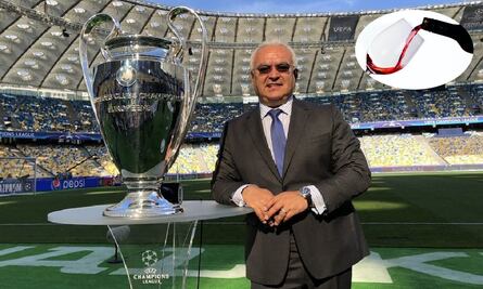 Luis Omar Tapia lanzará su vino inspirado en la Champions League