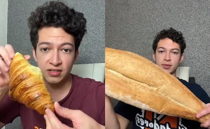 De mantecadas a cuernitos: causa furor en TikTok joven que cata y prueba panes