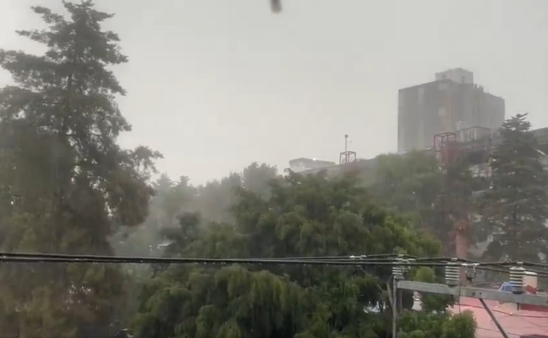 Lluvias provocan encharcamientos en Iztapalapa, Tlalpan y Benito Juárez. Foto: Captura de pantalla