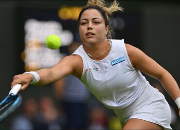 La mexicana Renata Zarazúa hace historia en Wimbledon, pese a caer ante Raducanu