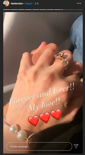 "Que dure siempre": Tania Ruiz presume su amor por su novio Peña Nieto pero descarta boda