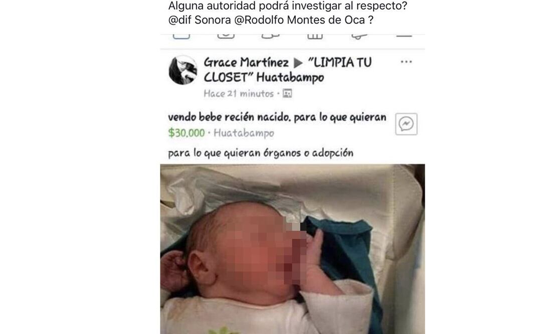 Foto: captura de la publicación en Facebook
