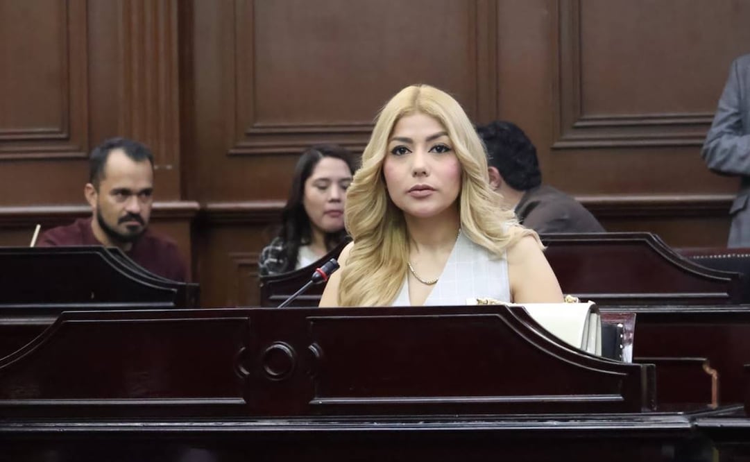 Sandra Olimpia Garibay Esquivel, diputada local de Morena en Michoacán. Foto: Redes sociales