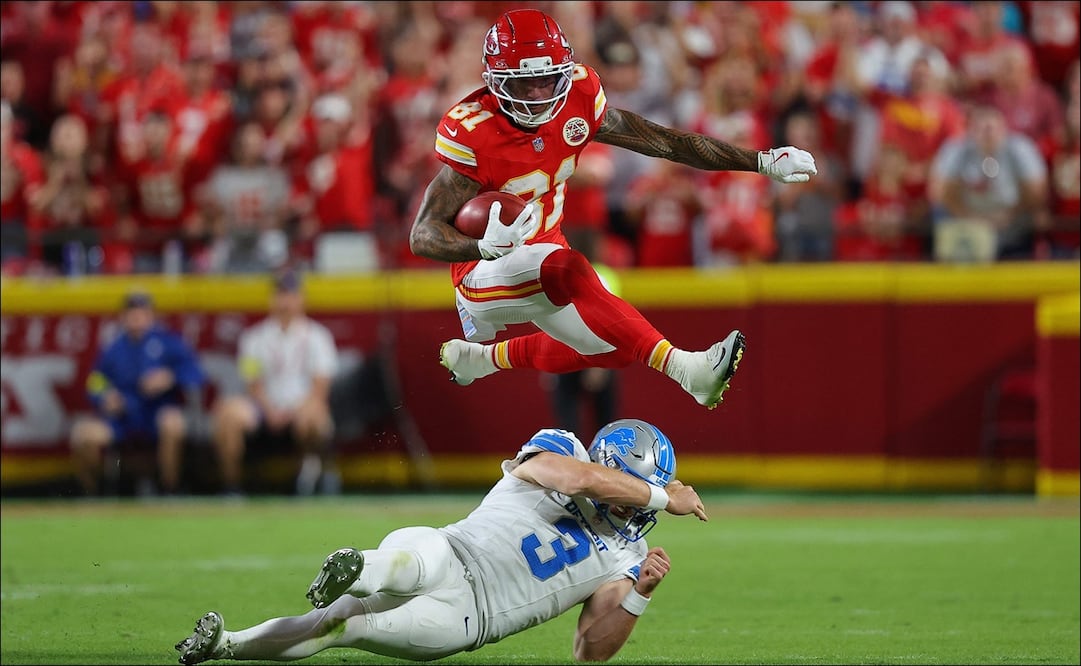 Los Chiefs vencen a Detroit en SNF / Foto: AFP