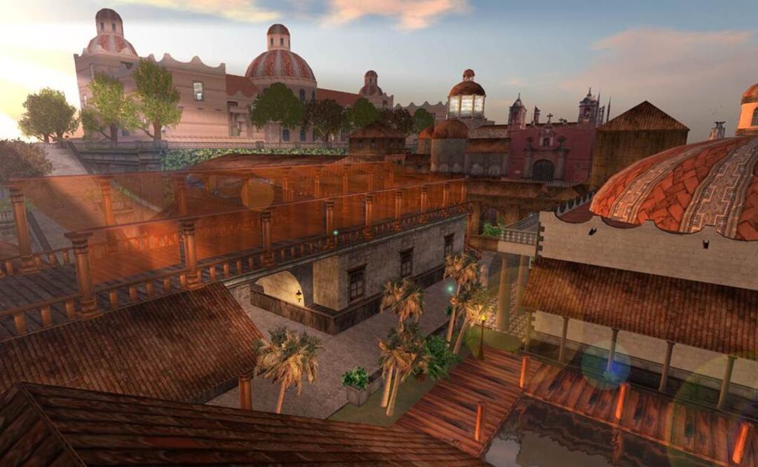 Los edificios del Centro Histórico son recreados con todo detalle. FOTO: Especial