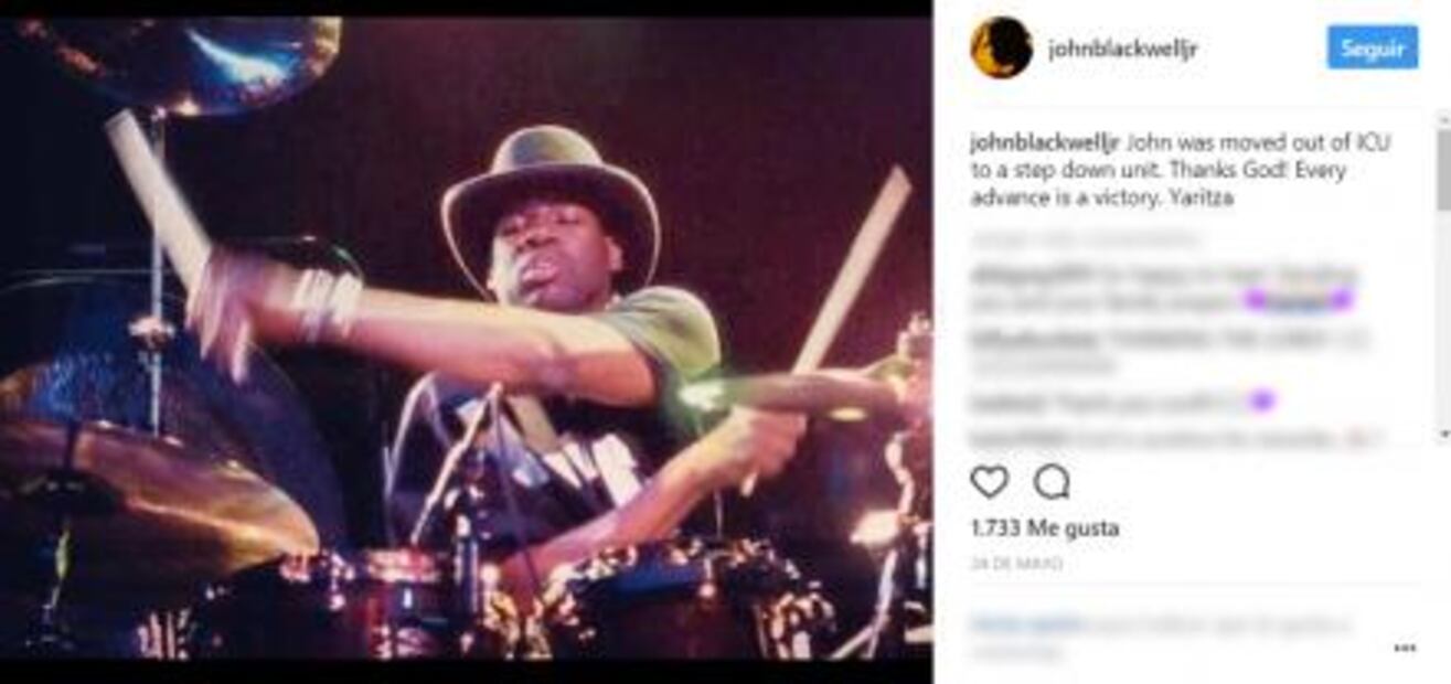 Muere John Blackwell, baterista de Prince durante 15 años