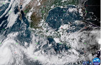 Prevén tormentas intensas esta noche en gran parte del país