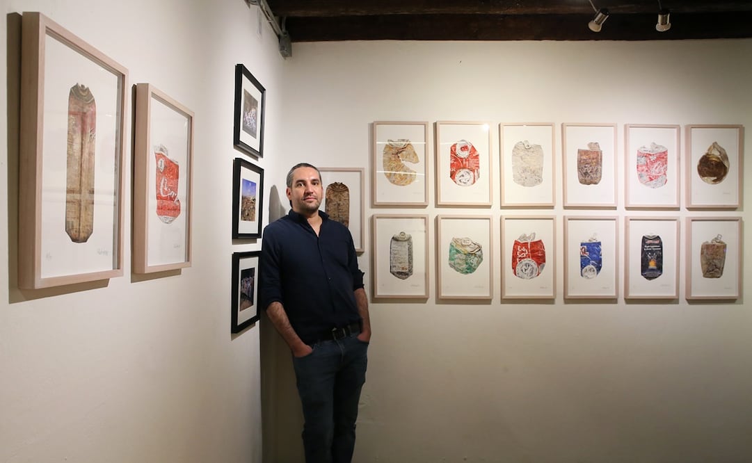 El artista muestra cómo es la vida cotidiana en Palestina. Foto: UAM