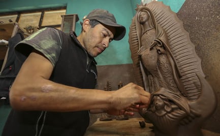 Artesanos de la Virgen de Guadalupe sobreviven entre tradición e innovación