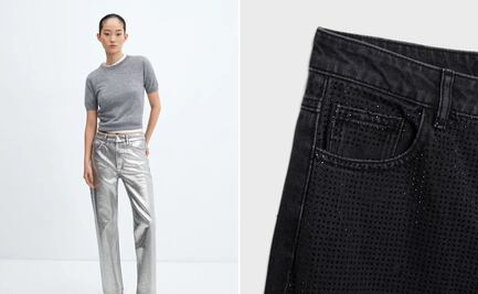 Jeans con brillo para tus looks de fiesta