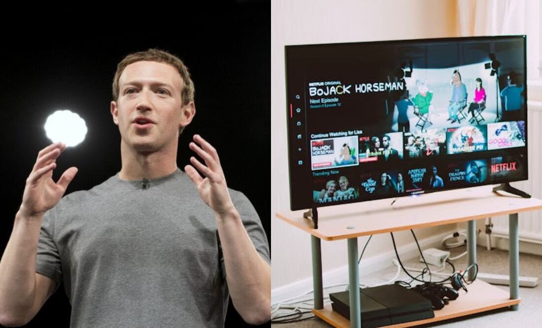 Qué pasará con las televisiones en el futuro, según Zuckerberg. Imagen: especial