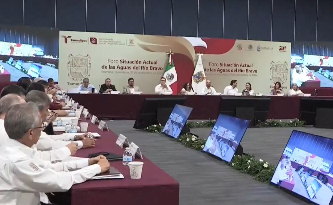 Foro "Situación Actual de las Aguas del Rio Bravo". Foto: Especial