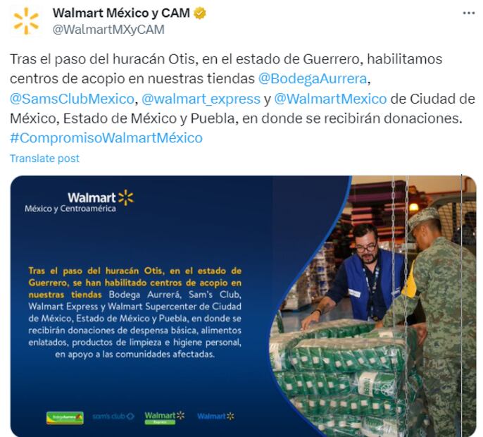 Walmart de México. Foto: Especial
