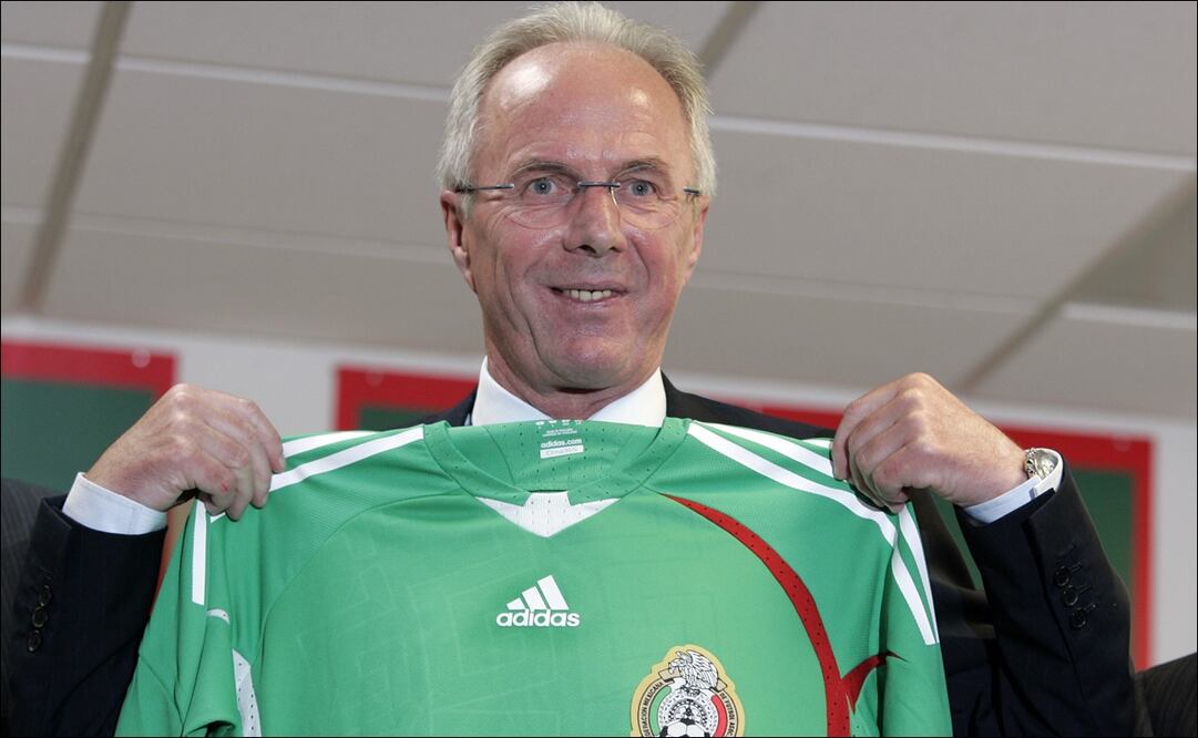 Sven-Göran Eriksson fue técnico de la Selección Mexicana - Foto: AP