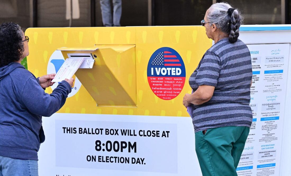 En Estados Unidos, los ciudadanos mayores de 18 años son elegibles para votar, aunque cada estado puede establecer requisitos adicionales, como el registro previo y la presentación de identificación. Imagen ilustrativa. Foto: AFP/Archivo