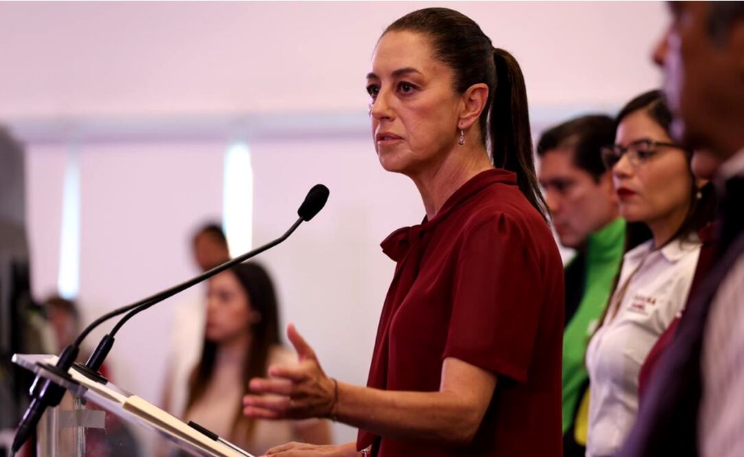 Claudia Sheinbaum, aseguró que, seguirá con las investigaciones del caso de la desaparición de los 43 estudiantes de Ayotzinapa en caso que no se llegue a una conclusión en esta administración. Foto: Diego Simón Sánchez