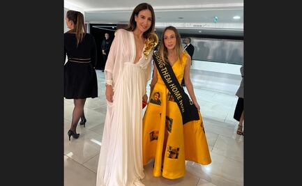 Sobreviviente del ataque de Hamas rinde homenaje a los rehenes israelíes en Cannes