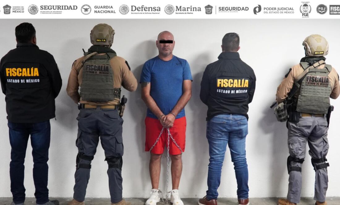 Capturan en Quintana Roo a Bernardo Alejandro "N" como parte de la Operación "Liberación". Foto: Especial.