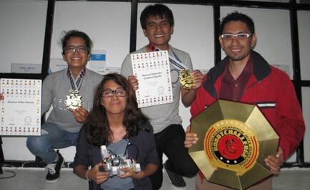 Triunfan mexicanos en concurso de robótica en China