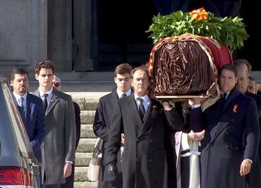 Exhuman restos de Franco de la basílica del Valle de los Caídos