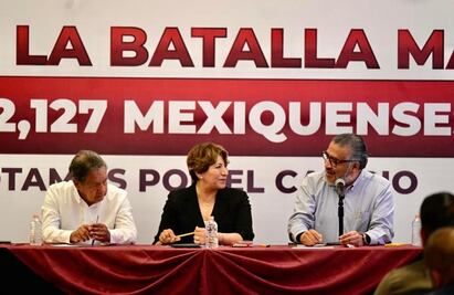 Delfina Gómez hace un llamado a los funcionarios de no robar, no mentir y no traicionar