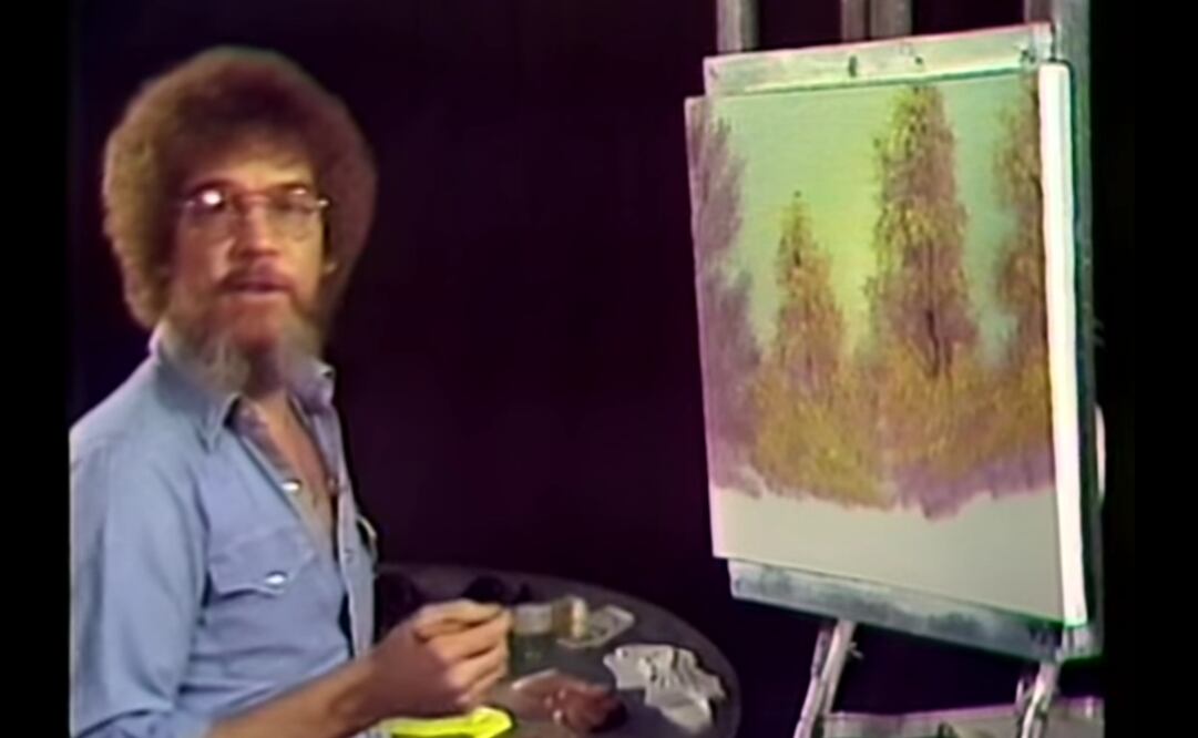 Foto: Captura YouTube (Bob Ross)