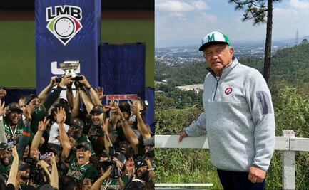 AMLO celebra final de Serie del Rey con triunfo de los Leones de Yucatán, “Les voy a traer suerte”