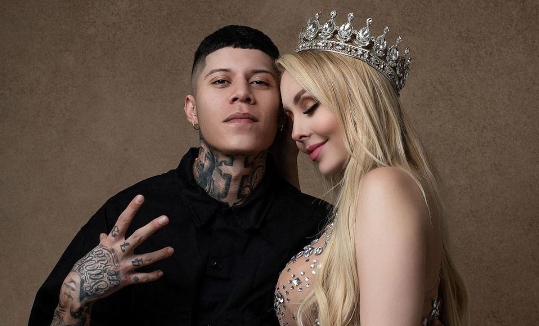 Maya y Santa Fe Klan. Fuente: Instagram @nazormaya