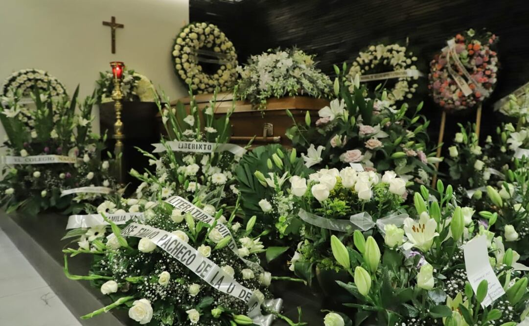 Aspectos del velorio de la periodista Christina Pacheco. Fotos: Fernanda Rojas/EL UNIVERSAL.