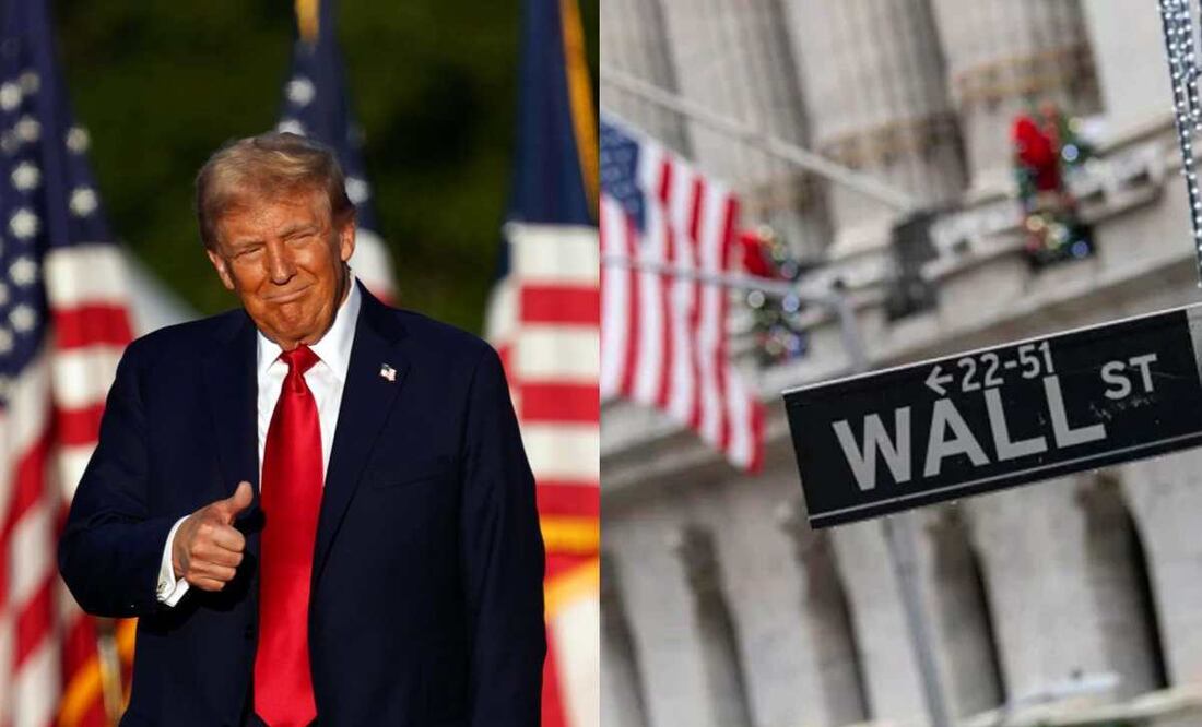 Victoria de Trump le da a la Bolsa de Nueva York cifras al alza. Foto: especial