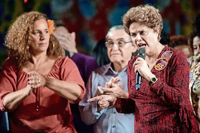Me atacaron a mí y ahora atacan a 'Lula', dice Dilma