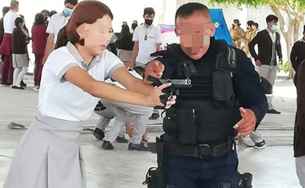 Ombudsman investiga a policías por "prestar" armas a alumnos de secundaria de Guanajuato