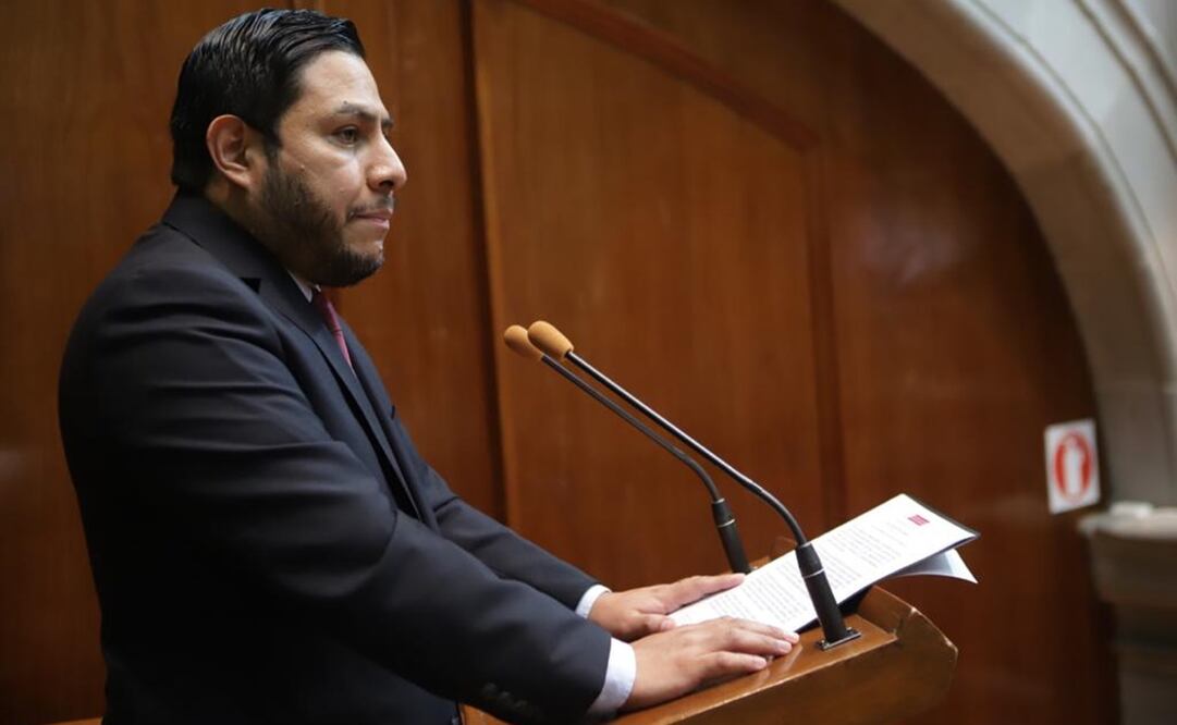 Tanech Sánchez, diputado de Morena en el Estado de México. Foto: 