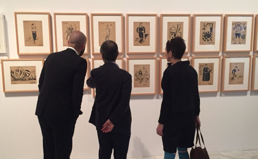 La exposición "Dada ruso" reúne 500 obras entre pintura, collages y dibujos. Foto: Twitter / Museo Reina Sofía