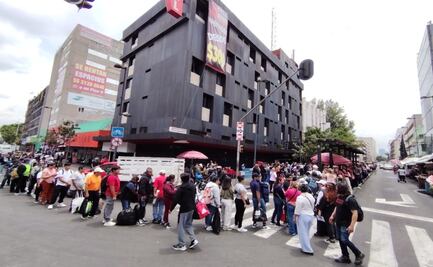 RTP modifica servicio en Línea 2 del Metro por protestas de la CNTE; usuarios caminan de Pino Suárez a San Antonio Abad