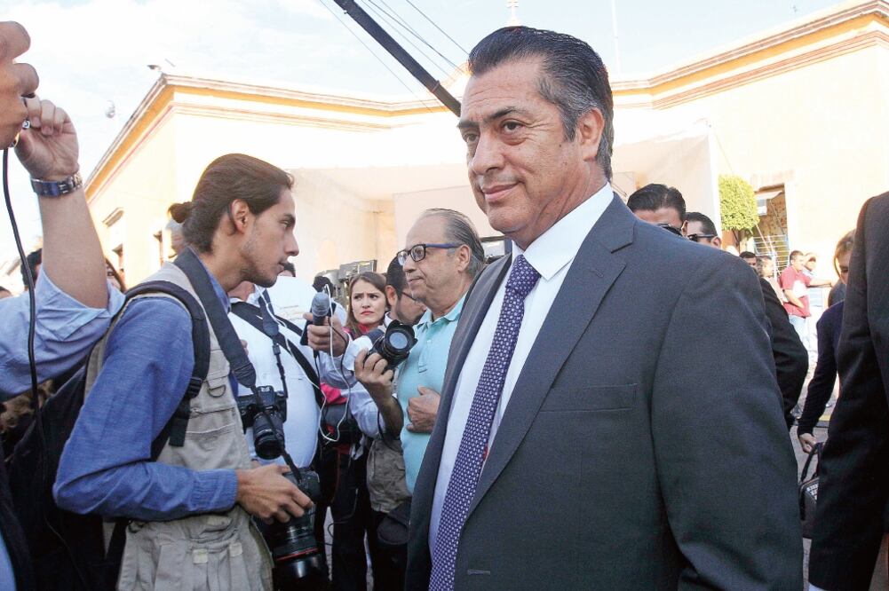 Jaime Rodríguez asistió a la toma de protesta de su homólogo de Querétaro (CÉSAR GÓMEZ. EL UNIVERSAL)