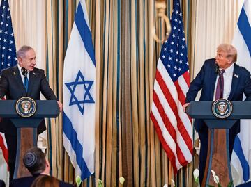 Donald Trump y Benjamin Netanyahu pactan plan de paz para Gaza