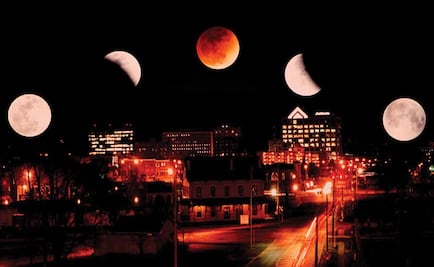 El eclipse de la 'Luna de sangre'