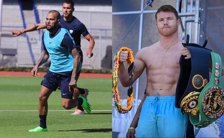 Dani Alves y su fanatismo al 'Canelo' Álvarez