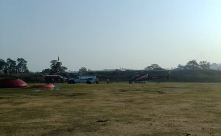 Continúa incendio forestal en cerro El Pinal en Acajete, Puebla