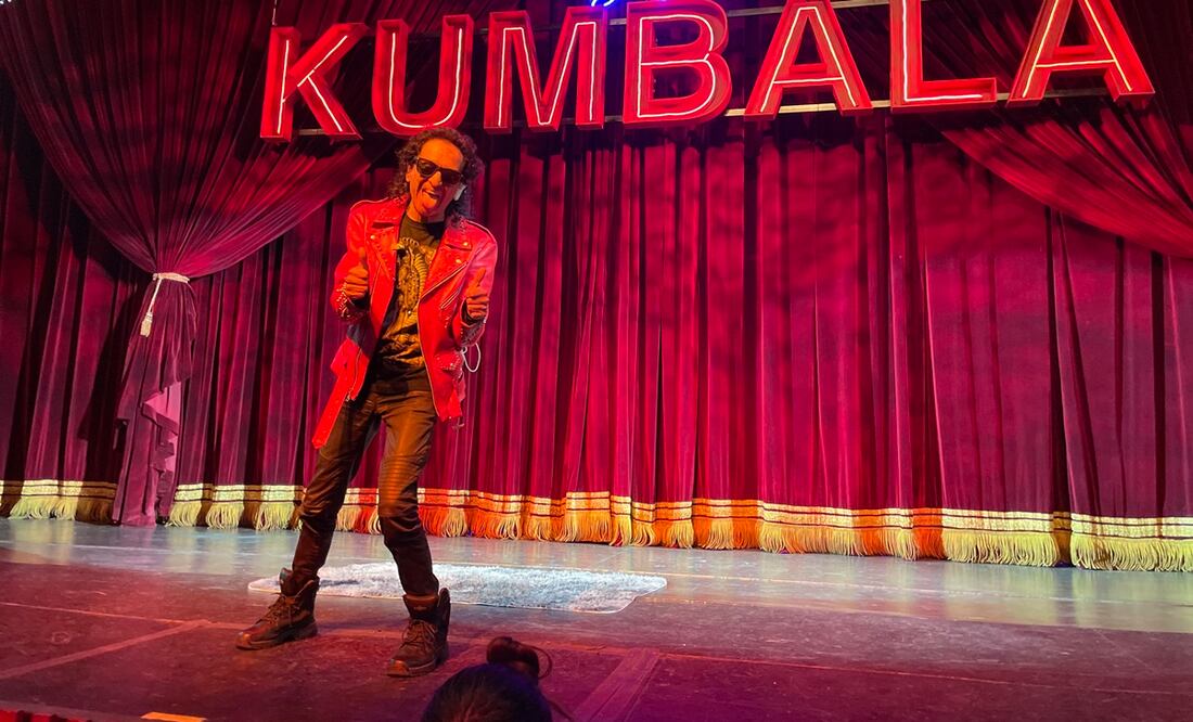 El líder de El Tri de presentará por única ocasión en la obra protagonizada por Maribel Guardia y Ariel Miramontes. Foto: Nicole Trejo / EL UNIVERSAL.