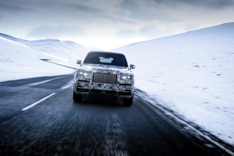 Cullinan, nombre de la primera SUV de Roll Royce