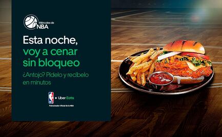 Disfruta la NBA acompañado de tu comida favorita con Uber Eats