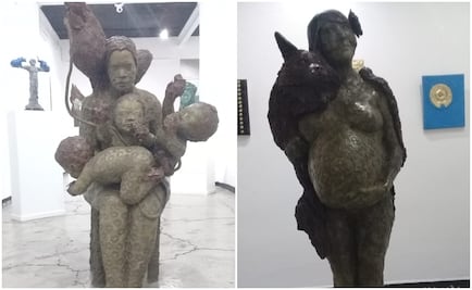 "Las custodias del maíz", en la galería Agua Fuerte