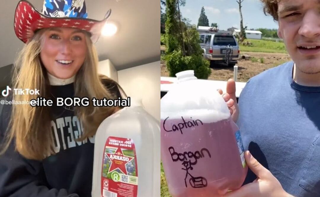 En TikTok se ha viralizado el trend "borg" entre los jóvenes de la Gen Z. / foto: Captura video de TikTok. 