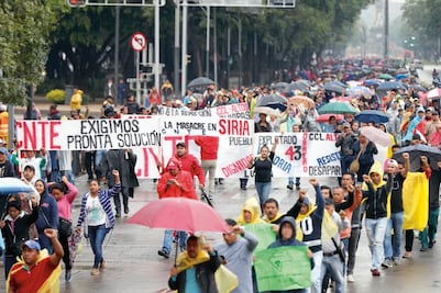 Que paro de la CNTE no afecte derechos de los niños: CNDH
