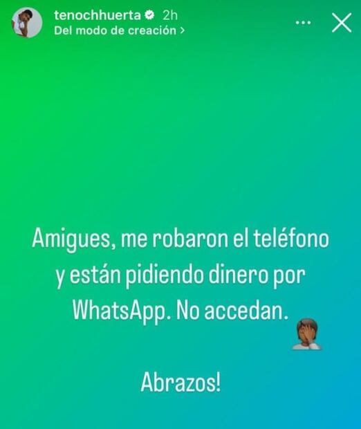 Asaltan a Tenoch Huerta, le quitan su celular en la Condesa