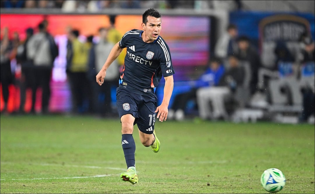 Hirving "Chucky" Lozano, durante un partido con el San Diego FC. FOTO: AP